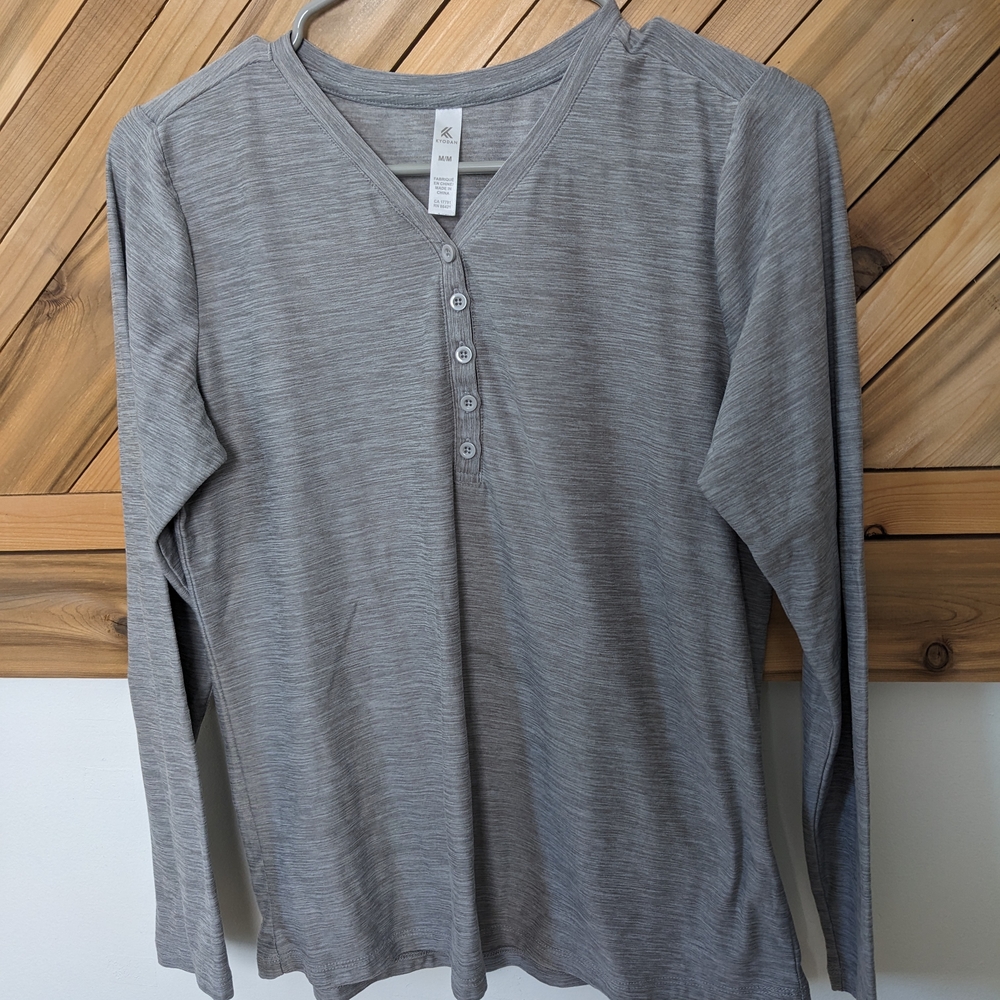 Kyodan Gray Long Sleeve Tee